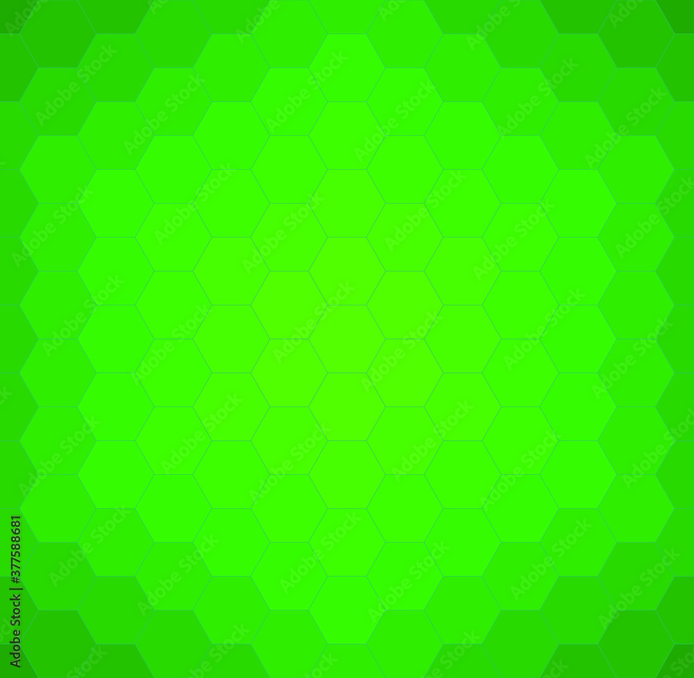 Green honeycomb mosaic. Vector illustration. Green honeycomb mosaic. Vector illustration.