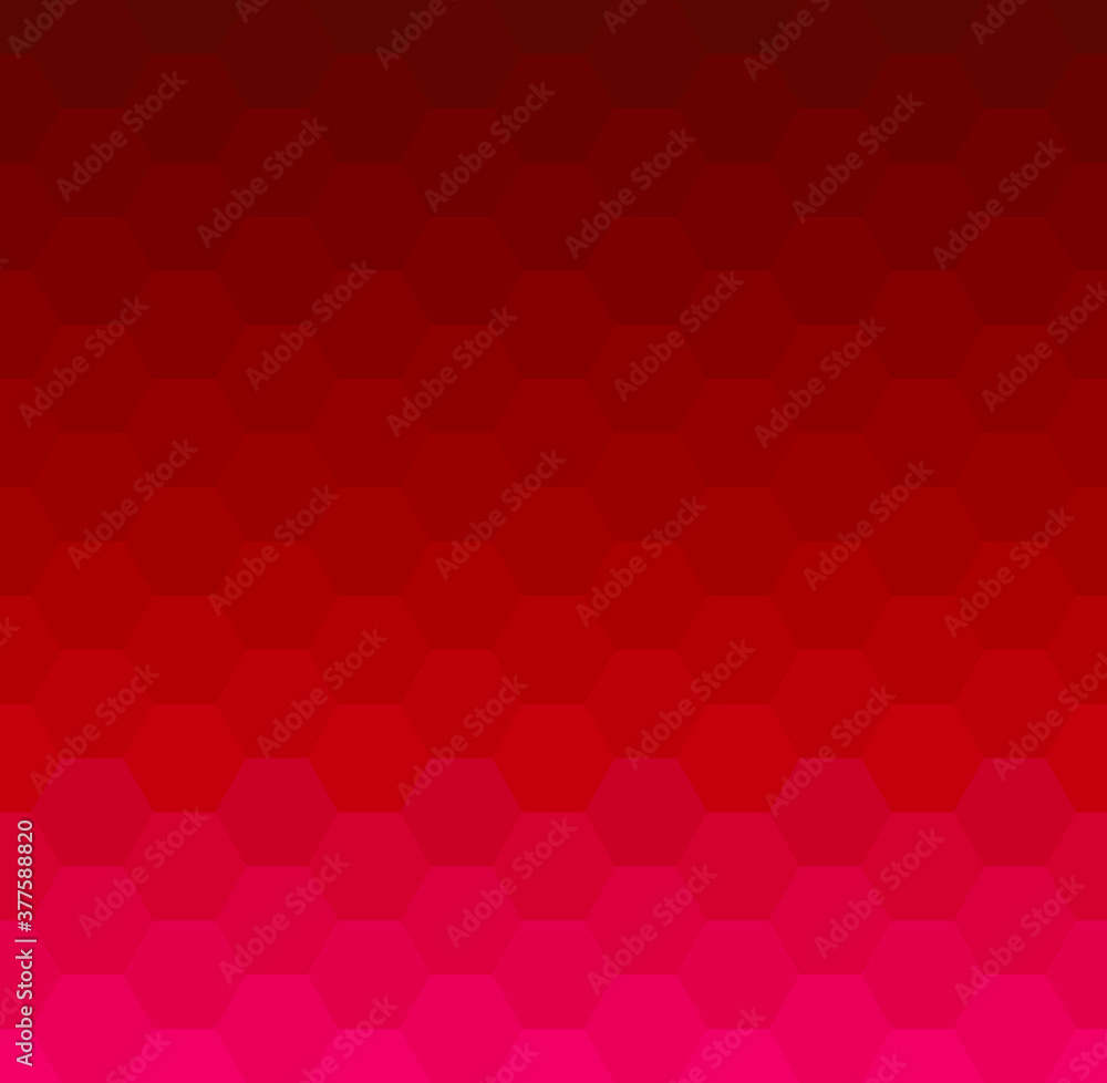 Red honeycomb mosaic. Seamless vector illustration. Red honeycomb mosaic. Seamless vector illustration.