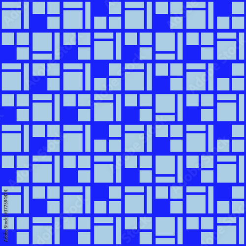 Random Square Seamless Repeat Pattern Background