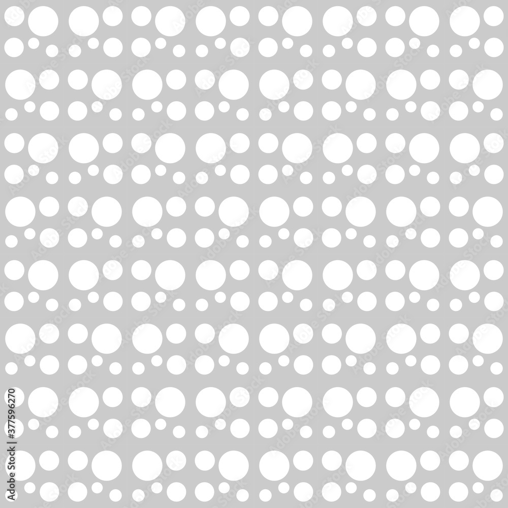 Four circle tile with random seamless repeat pattern background