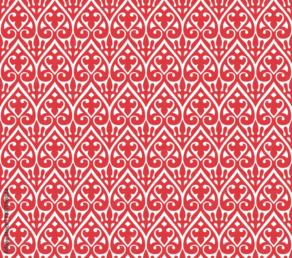 Obraz premium Vintage Seamless Repeat Pattern Background
