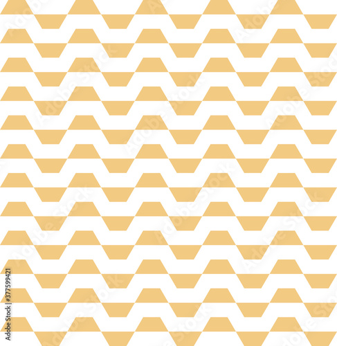 Hexagonal Wavy Line Seamless Repeat Pattern Background