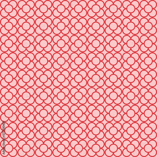Mini Circle Flower Seamless Repeat Pattern Background