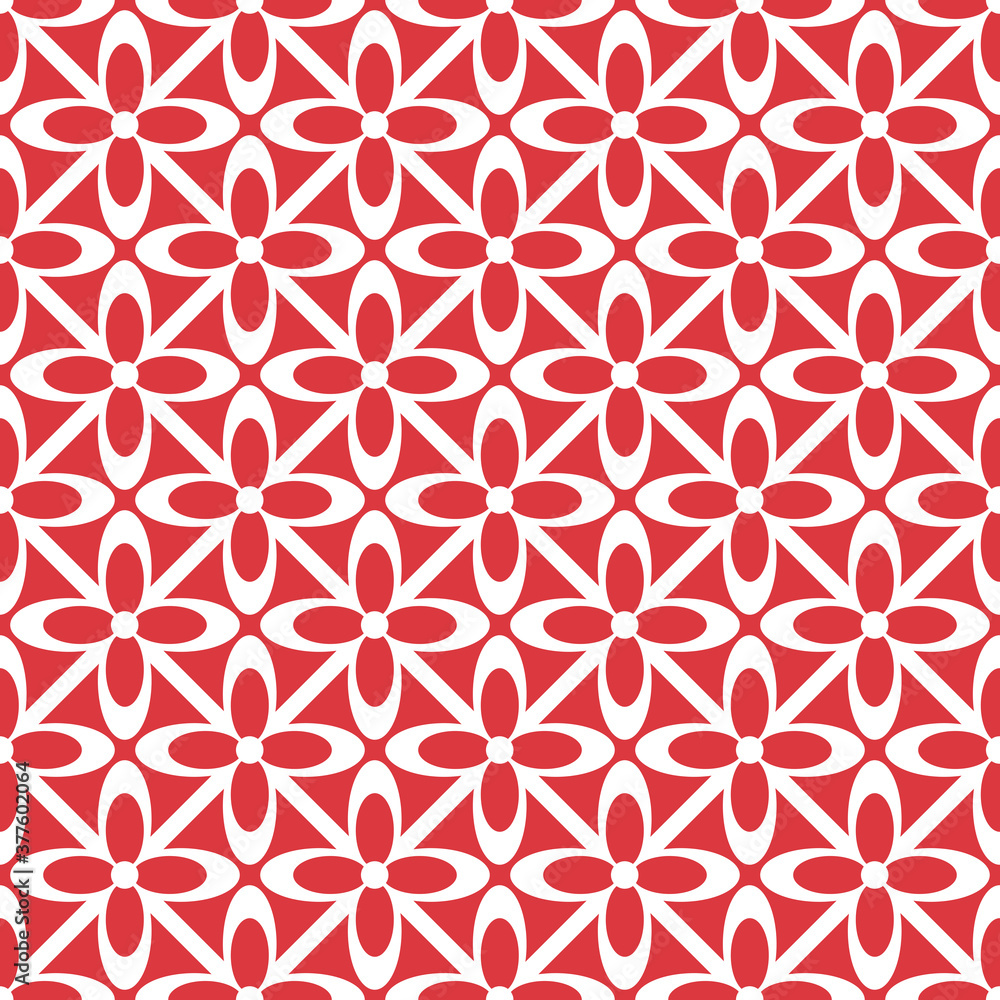 Flower Line Seamless Repeat Pattern Background Flower Line Seamless Repeat Pattern Background
