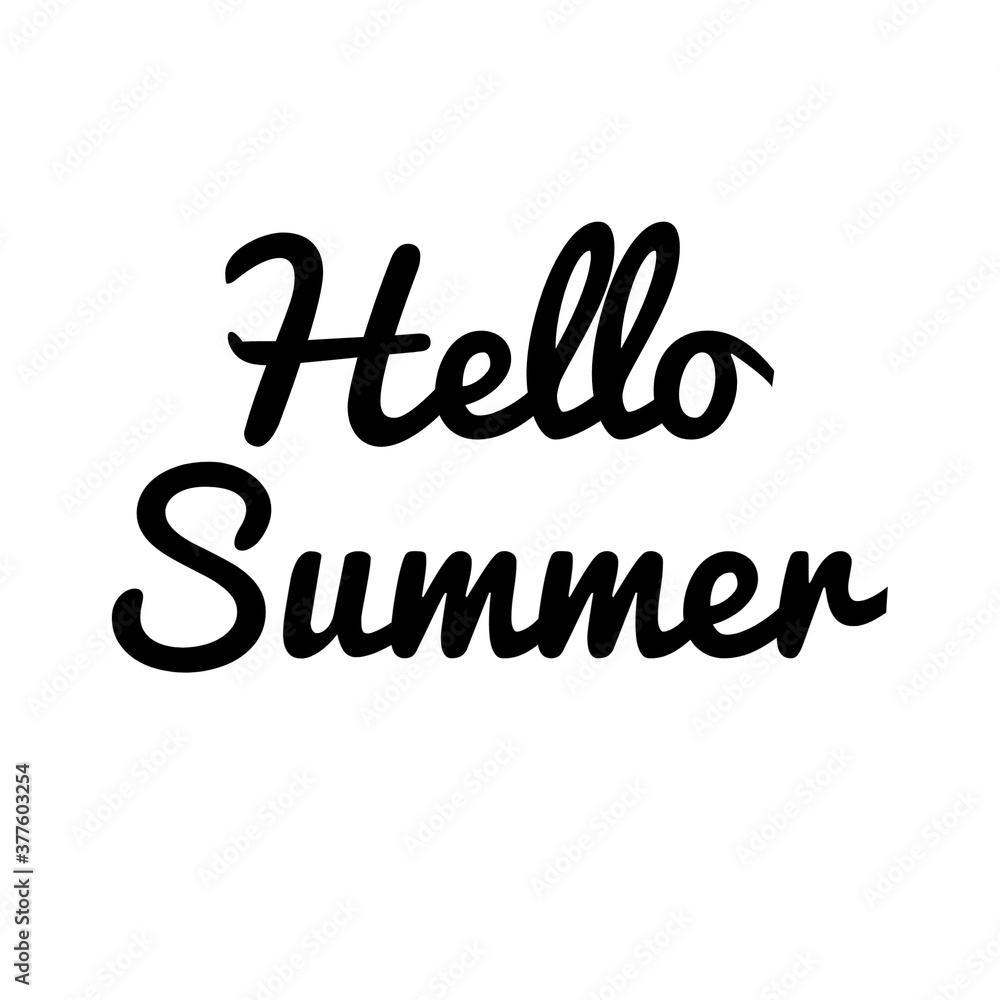 Fototapeta premium Illustration about summer