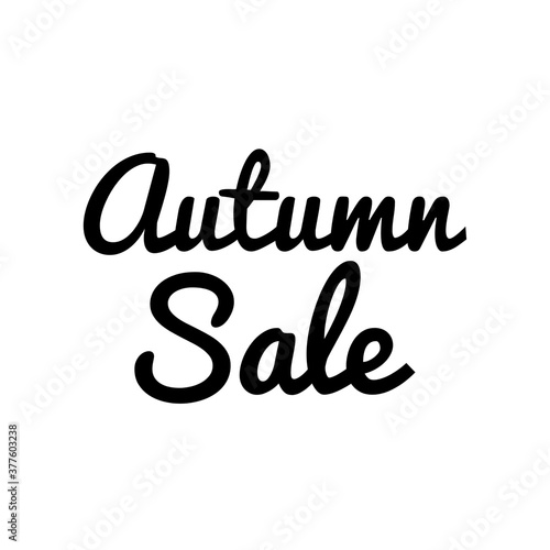 ''Autumn sale'' sign