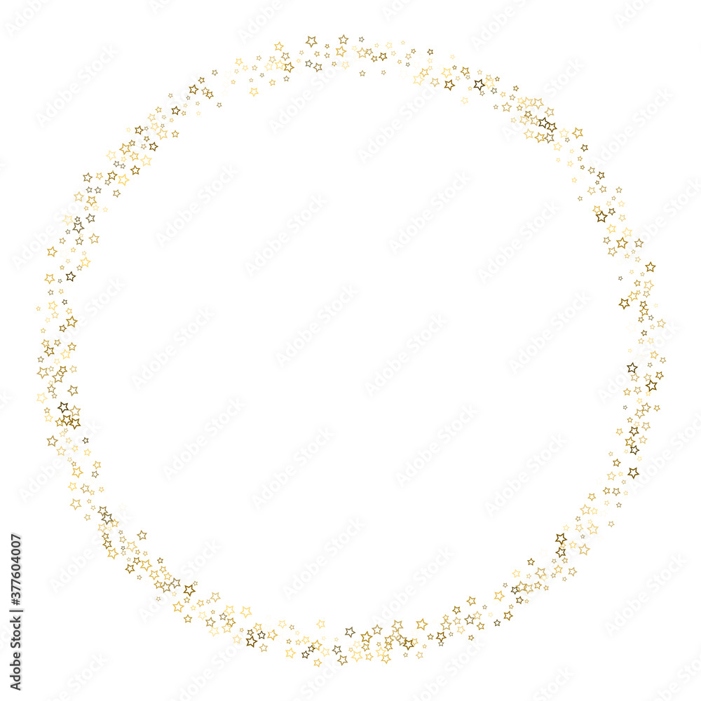 Gold Glitter Stars. Luxury Shiny Confetti. Gold Glitter Stars. Luxury Shiny Confetti.