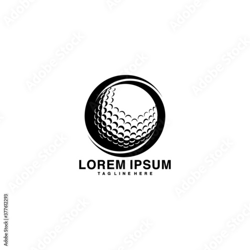 Golf Sport Logo Design Template, vector Illustration
