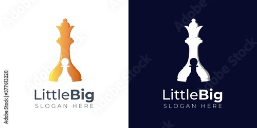Little Big chess logo design inspiration