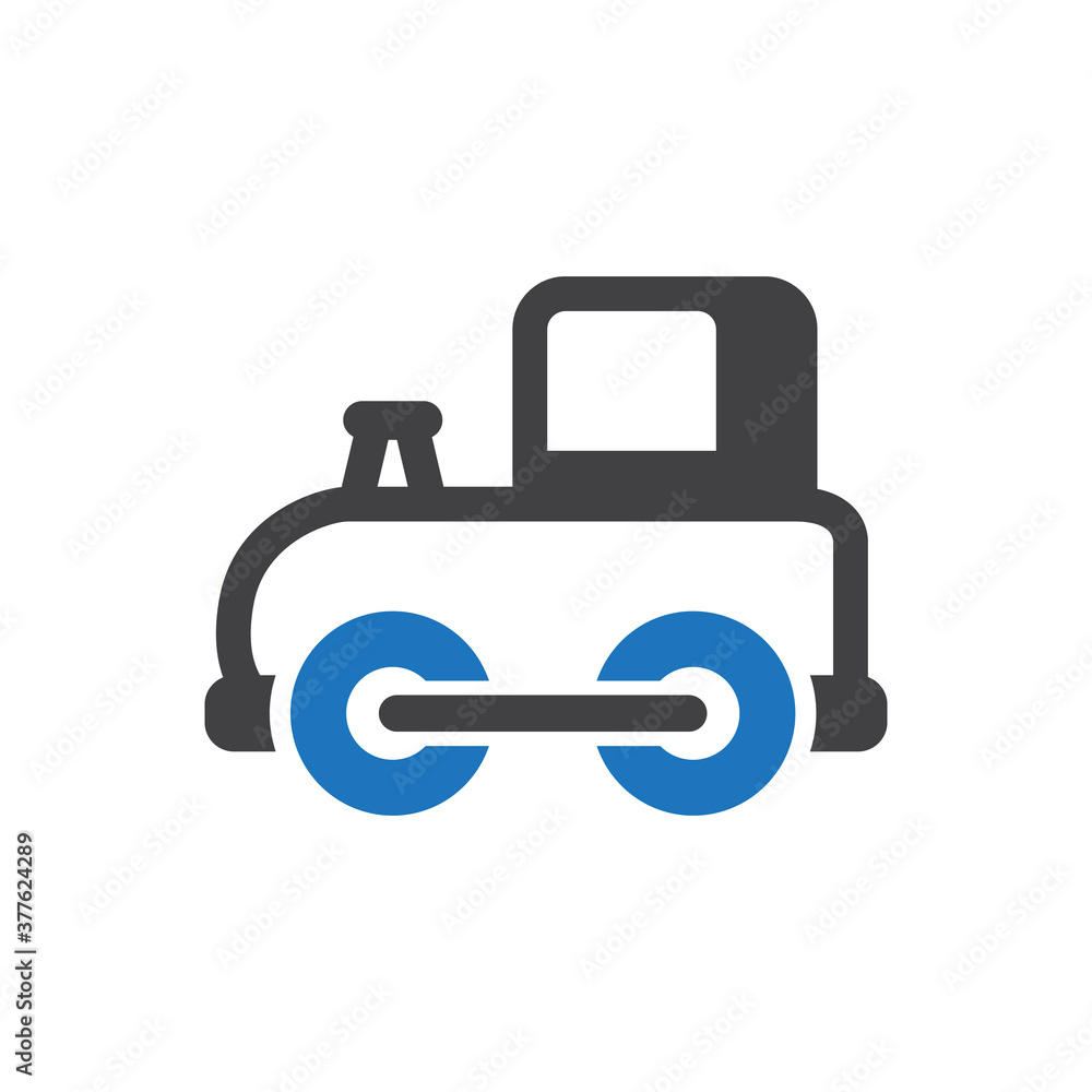 Toy train icon Toy train icon