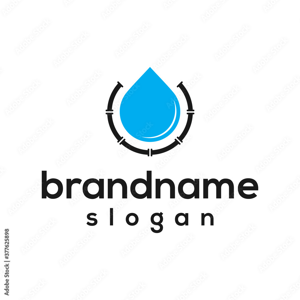 Water drop logo design vector Water drop logo design vector