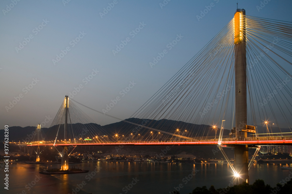 Kap Shui Mun Bridge, Hong Kong, China Kap Shui Mun Bridge, Hong Kong, China