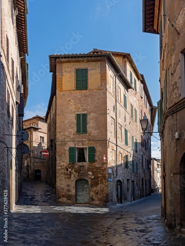 Altstadt von Siena in der Toskana in Italien 