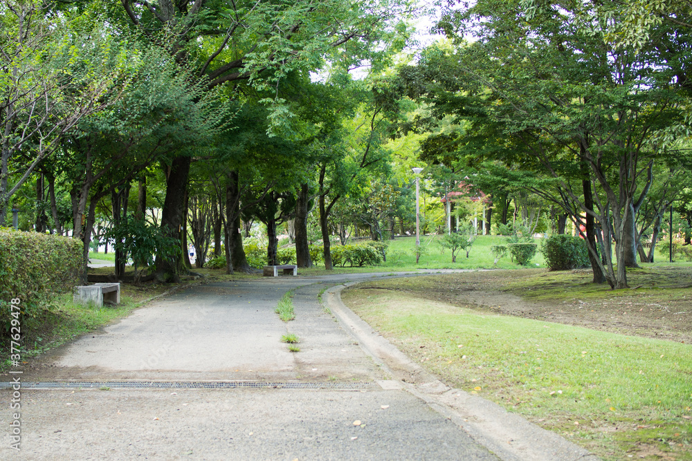 日本の岐阜県の公園 日本の岐阜県の公園