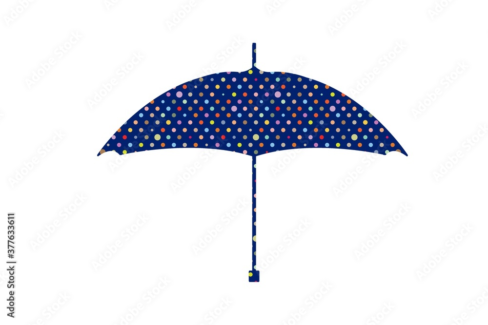 Obraz premium umbrella isolated on white background