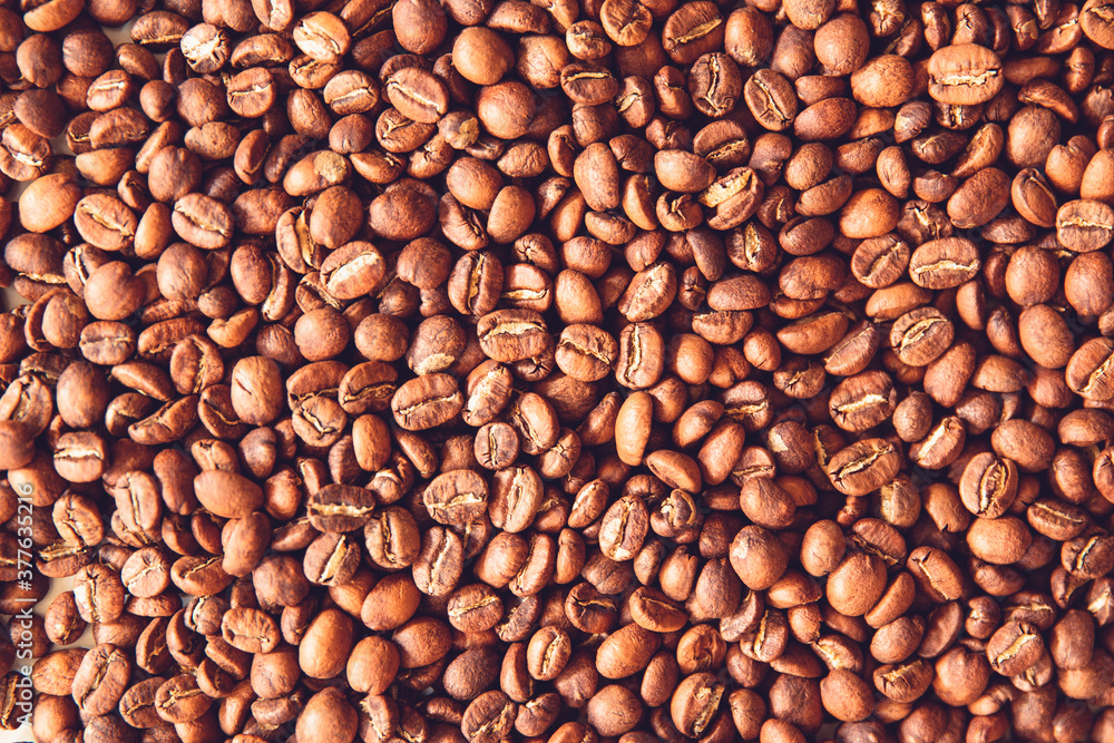 Full Frame Shot Of Coffee Beans Full Frame Shot Of Coffee Beans