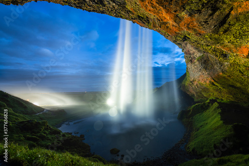 Seljalandsfoss Waterfall in Iceland