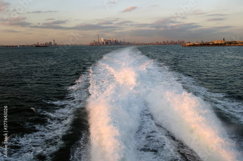 NYC Skyline from the Staten Island Ferry