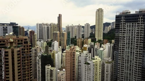 Wallpaper Mural Aerial view from Hong Kong neighbor hood Torontodigital.ca