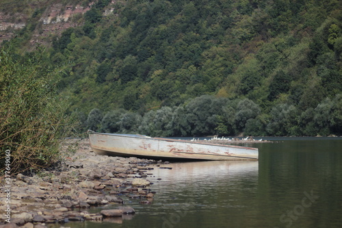 boat on the river