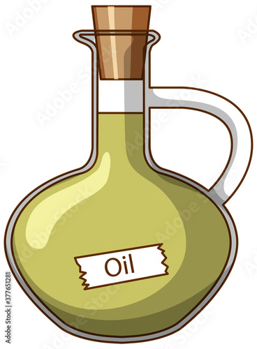Olive oil in a jar