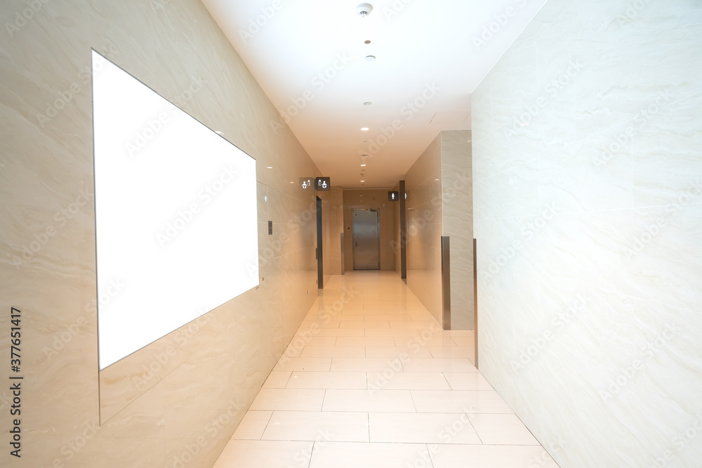 Bathroom interior space in shopping mall Bathroom interior space in shopping mall
