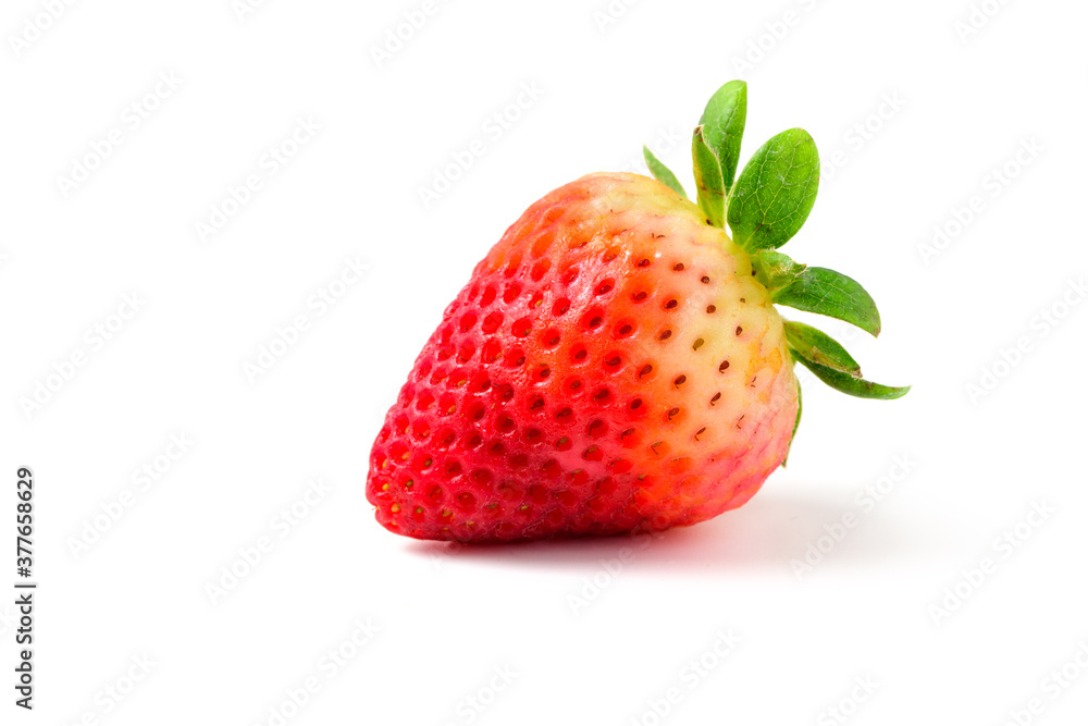 Fresh Strawberry isolated on white background, Fresh Strawberry isolated on white background,