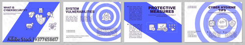 Protective measures brochure template