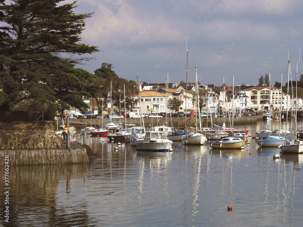 Pornic on the Jade Coast is a much-loved seaside resort in Loire-Atlantique. France Harbour Boats Travel French