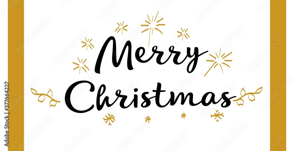 Merry Christmas and Happy New Year. Christmas greeting card with calligraphy. Handwritten modern brush lettering. Hand drawn design elements. Merry Christmas and Happy New Year. Christmas greeting card with calligraphy. Handwritten modern brush lettering. Hand drawn design elements.