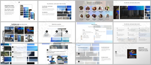 Vector templates for website design, presentations, portfolio. Templates for presentation slides, flyer, leaflet, brochure cover. Corporate business identity style for any purposes. Business template.