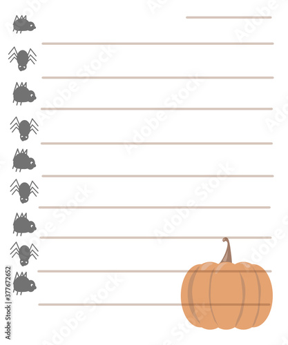 halloween pumpkin frame