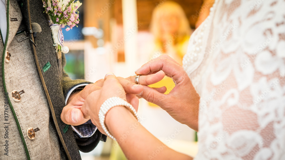 Fototapeta premium Trauringe