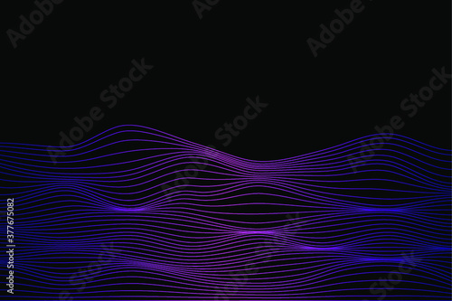 abstract blue wave background