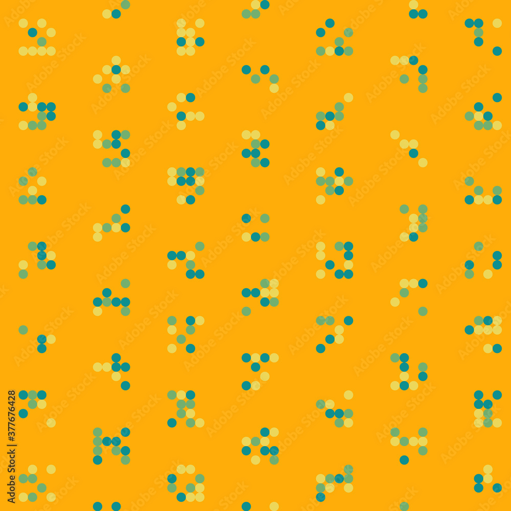 Abstract Color Halftone Dots generative art background illustration Abstract Color Halftone Dots generative art background illustration