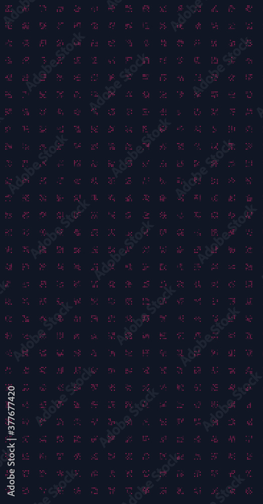 Abstract Color Halftone Dots generative art background illustration Abstract Color Halftone Dots generative art background illustration