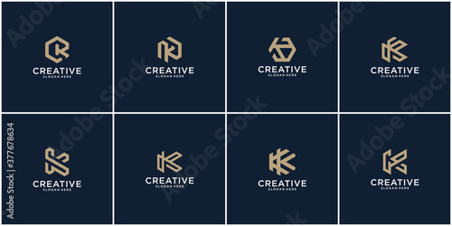 Initial set of K logo design inspiration