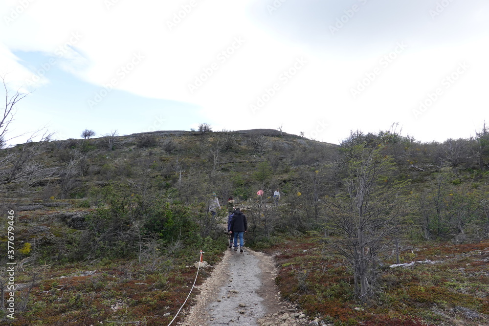 Fototapeta premium hiking in the mountains