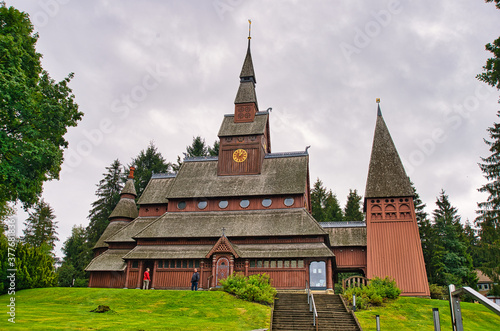 Wooden church in Hahnenklee in the Harz
