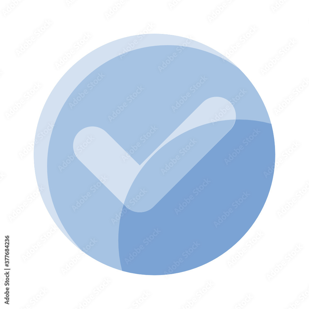 checkmark icon design flat style checkmark icon design flat style