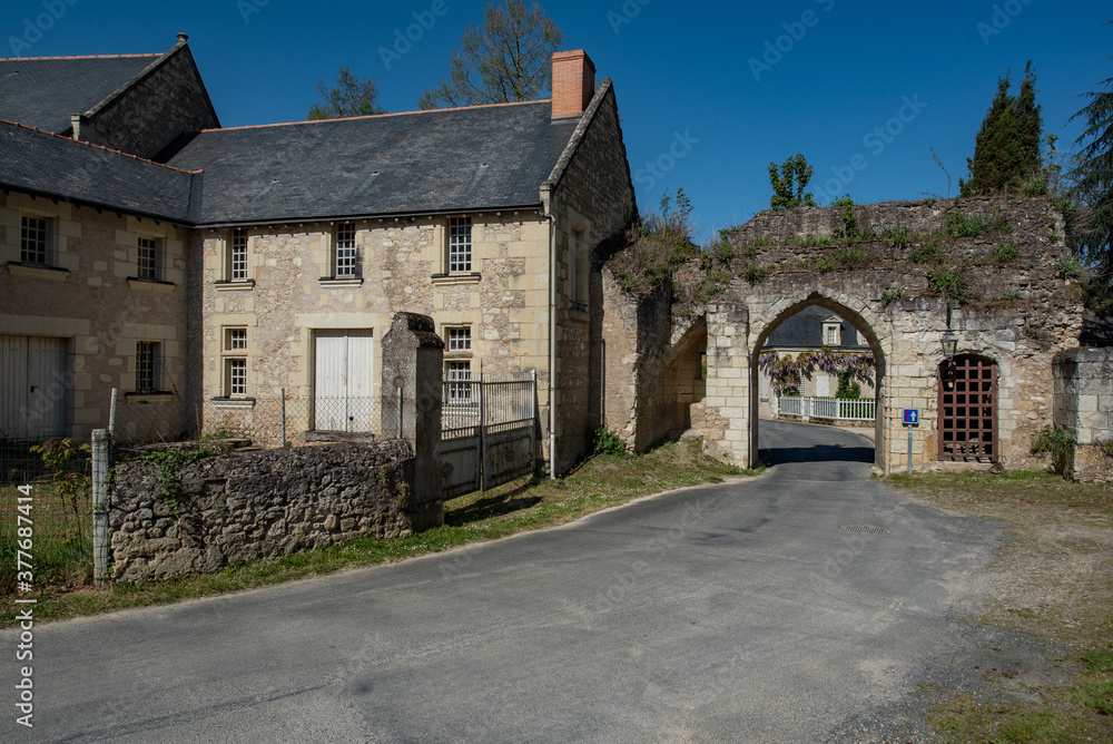 Montreuil Bellay, Medieval Castle in France Montreuil Bellay, Medieval Castle in France