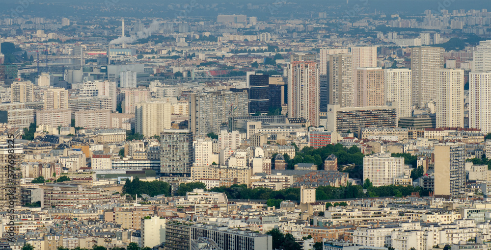 cityscape buildings skyscraper Paris France Europe