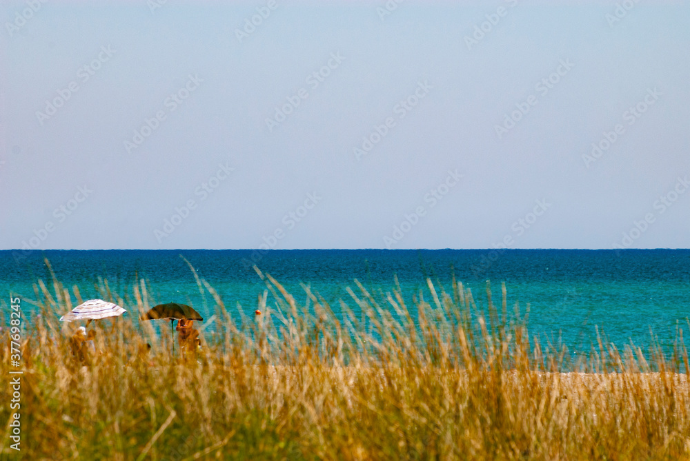 Beaches on Jonic Coast of Basilicata, Policoro, Metaponto Mare, Siri, Matera Province, Italy