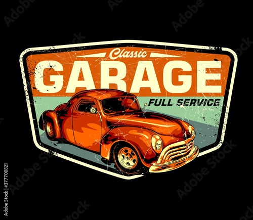 Classic Garage retro signs 