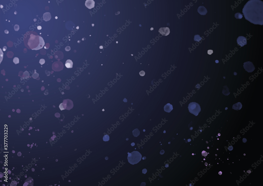 Dark background with water drops