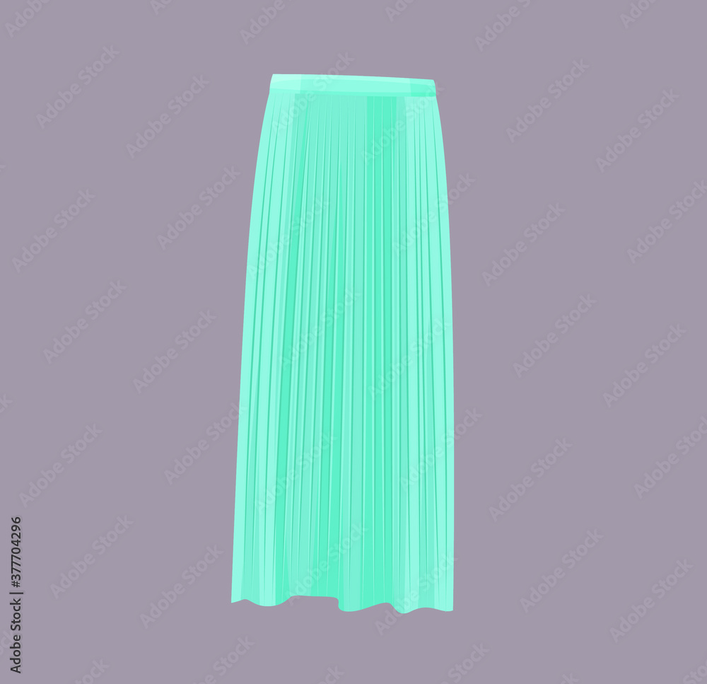 beautiful bright colorful clothing illustration on background