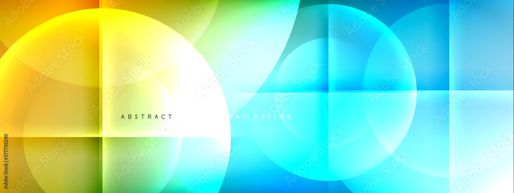 Vector abstract background - circle and cross on fluid gradient with shadows and light effects. Techno or business shiny design templates for text Vector abstract background - circle and cross on fluid gradient with shadows and light effects. Techno or business shiny design templates for text