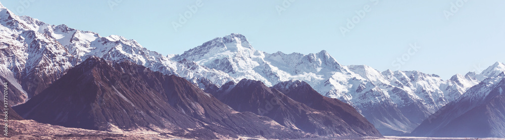 Obraz premium New Zealand mountains