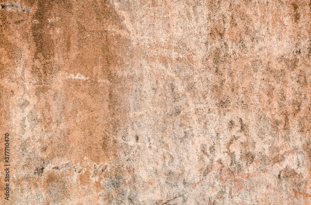 brown dirty mildewed wall