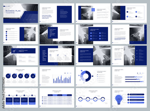 template presentation design and page layout design for brochure ,book , ,annual report and company profile , with info graphic elements design